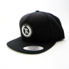 PVC Rubber Silicone Patch Embroidered Classic Snapback [BLACK] - Represent Ltd.™