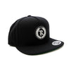 PVC Rubber Silicone Patch Embroidered Classic Snapback [BLACK] - Represent Ltd.™