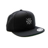 Made X Real Ones Hand Sewn Woven Classic Snapback [BLACK X WHITE] LIMITED EDITION - Represent Ltd.™