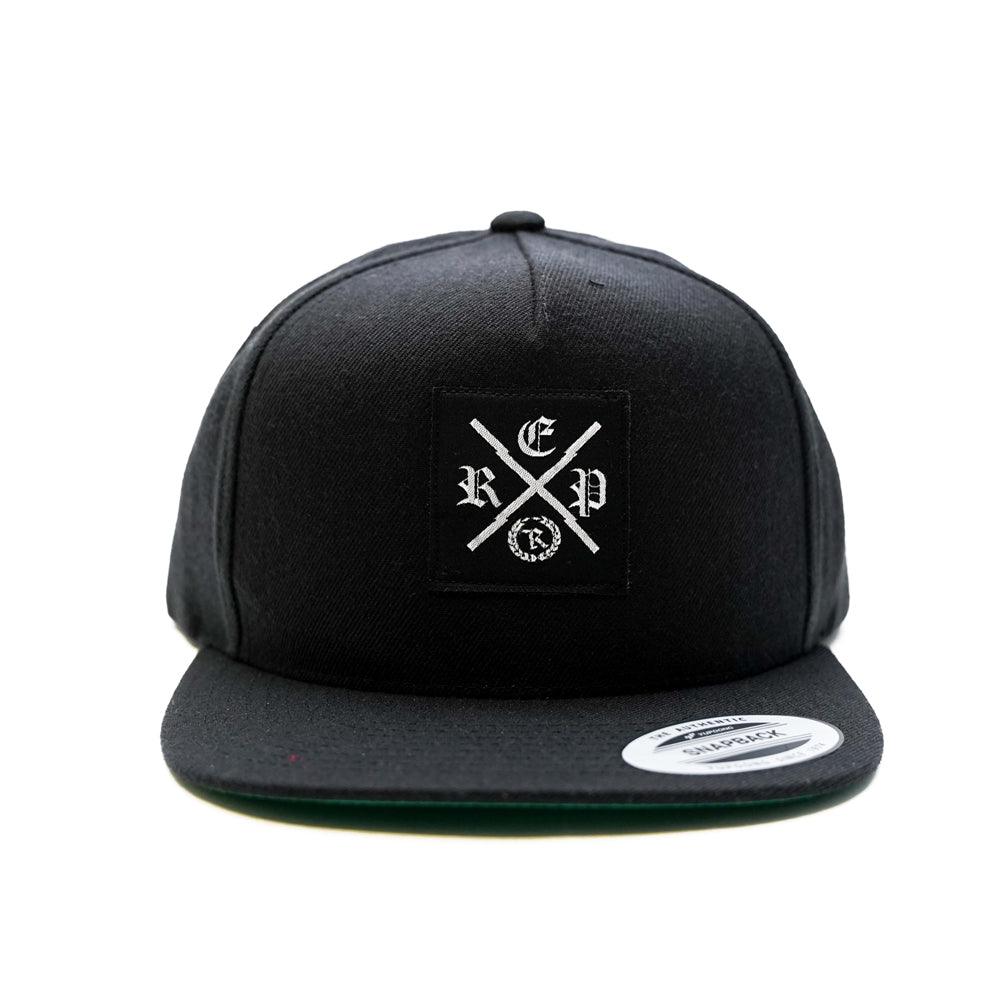 Made X Real Ones Hand Sewn Woven Classic Snapback [BLACK X WHITE] LIMITED EDITION - Represent Ltd.™
