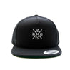 Made X Real Ones Hand Sewn Woven Classic Snapback [BLACK X WHITE] LIMITED EDITION - Represent Ltd.™