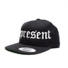 OG Classic XLARGE Text Classic Snapback [BLACK X WHITE] - Represent Ltd.™