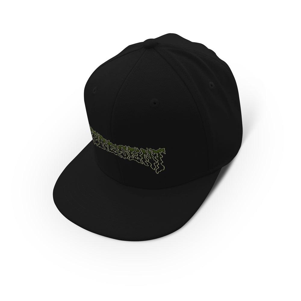 Green Haze Embroidered Classic Snapback [BLACK] 4:20 COLLECTION '22 - Represent Ltd.™