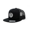 PVC Silicone Monogram Classic Trucker Snapback Hat [BLACK] - Represent Ltd.™