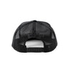 PVC Silicone Monogram Classic Trucker Snapback Hat [CHARCOAL X BLACK] - Represent Ltd.™
