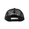 PVC Silicone Monogram Classic Trucker Snapback Hat [WHITE X BLACK] - Represent Ltd.™