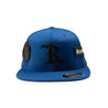 New Skool Classic 'R' Flexfit Pro On-Field Baseball Cap [BLUE X BLACK] - Represent Ltd.™