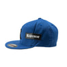 New Skool Classic 'R' Flexfit Pro On-Field Baseball Cap [BLUE X BLACK] - Represent Ltd.™