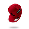 New Skool Classic 'R' Flexfit Pro On-Field Baseball Cap [RED X BLACK] - Represent Ltd.™