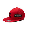 New Skool Classic 'R' Flexfit Pro On-Field Baseball Cap [RED X BLACK] - Represent Ltd.™