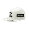 New Skool Classic 'R' Flexfit Pro On-Field Baseball Cap [WHITE X BLACK] - Represent Ltd.™