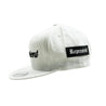 New Skool Classic Script Flexfit Pro On-Field Baseball Cap [WHITE] - Represent Ltd.™