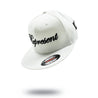 New Skool Classic Script Flexfit Pro On-Field Baseball Cap [WHITE] - Represent Ltd.™