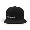 Clean Cuts Classic Snapback [BLACK] - Represent Ltd.™