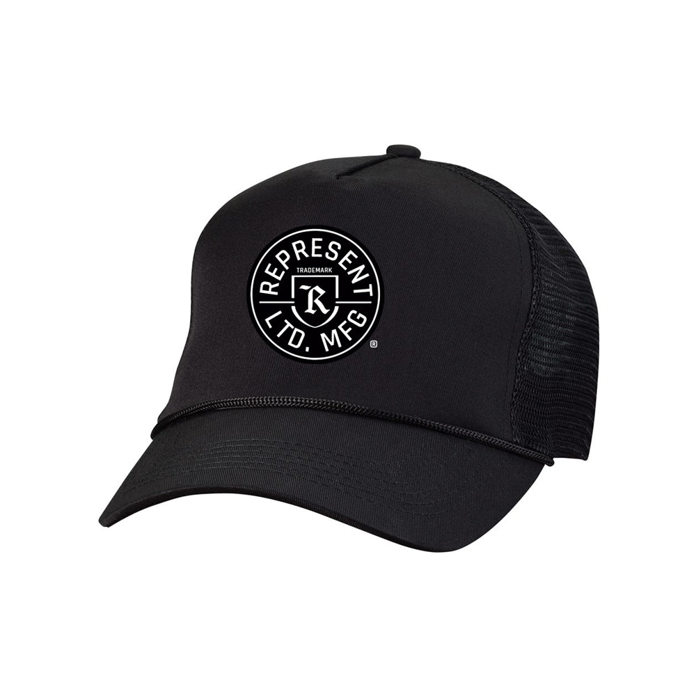 Mfg. Co. High Profile Trucker Hat [BLACK]