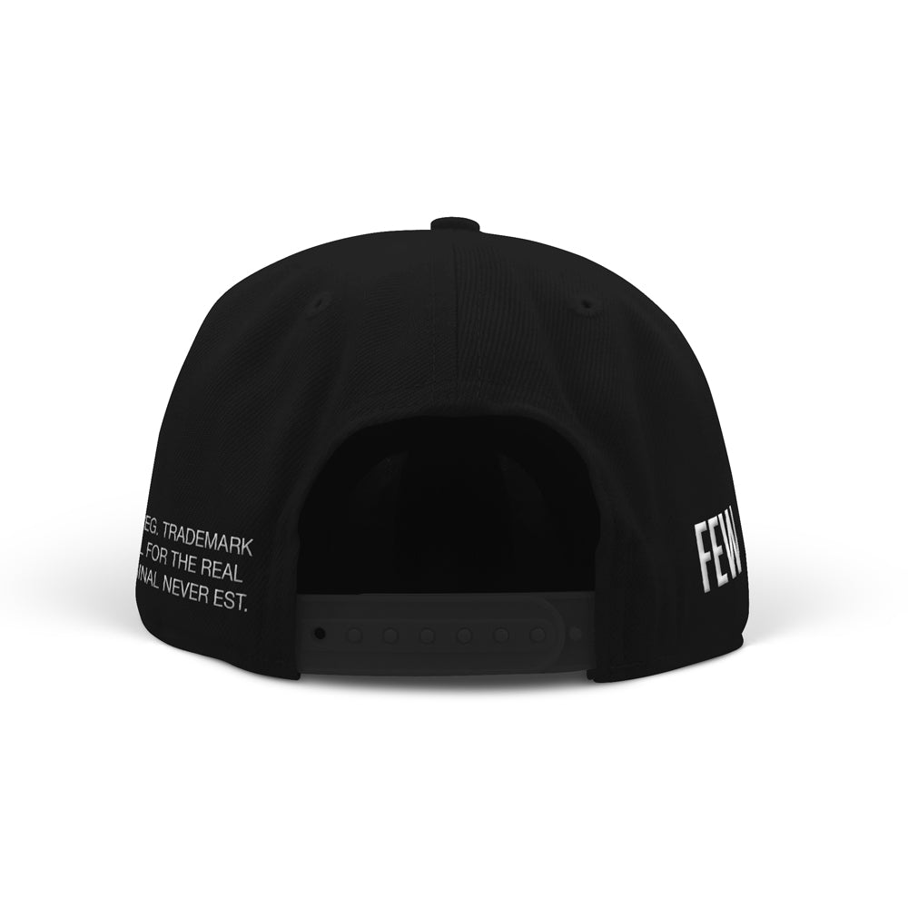 The FEW Wool Snapback Hat [BLACK]
