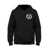 Original Classic HD Midweight Pullover Hoodie [BLACK W/ WHITE] - Represent Ltd.™