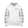 Mono Tile Premium Midweight Hoodie [WHITE X BLACK] LIMITED EDITION - Represent Ltd.™