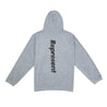REPRESENT // REAL Quarter Zip Polar Fleece Hoodie [HEATHER GRAY] - Represent Ltd.™