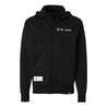 Clean Cuts Poly Tech Zip Hood Jacket [BLACK] - Represent Ltd.™