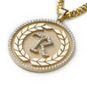 14K Gold w/ Diamonds 3D Monogram Pendant [LIMITED EDITION] - Represent Ltd.™