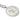 .925 Silver X CZ 3D Monogram Pendant [LIMITED EDITION] - Represent Ltd.™