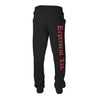 Say Less X Do More PVC Silicone Patch Signature Joggers [BLACK X RED] NEW LIMITED EDITION - Represent Ltd.™