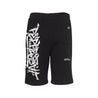 CAUTION: Fresh Paint Fleece Shorts [BLACK] BY DIMA - Represent Ltd.™