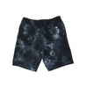 Garment Dyed Fleece Woven Label Shorts [BLACK TIE DYE] - Represent Ltd.™