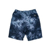 Garment Dyed Fleece Woven Label Shorts [NAVY BLUE TIE DYE] - Represent Ltd.™