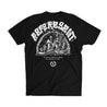 Warrior In A Garden X2 Signature Tee [BLACK] SAMURAI MUSHROOM EDITION - Represent Ltd.™