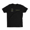 Decentralized Forces Signature Tee [BLACK] DECENTRALIZED EDITION - Represent Ltd.™
