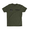 Decentralized Forces Signature Tee [H. MILITARY GREEN] DECENTRALIZED EDITION - Represent Ltd.™