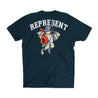 Get The Bag Signature Tee [INDIGO] BITCOIN EDITION - Represent Ltd.™