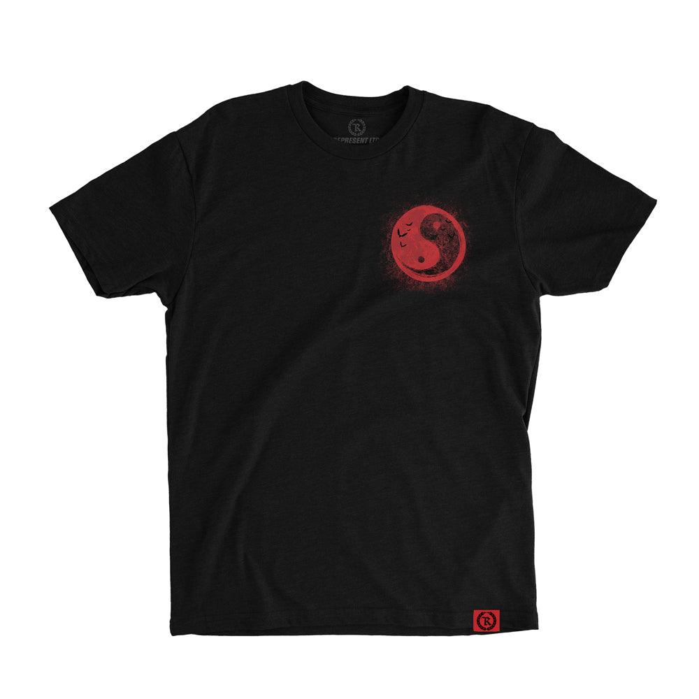 Go With The Flow Signature Tee [BLACK] HALLOWEEN 2022 LIMITED - Represent Ltd.™