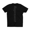 REPRESENT // REAL Signature Chart Tee [BLACK X BLACK] - Represent Ltd.™