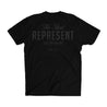 The Real Woven Patch Signature Tee [BLACK] - Represent Ltd.™