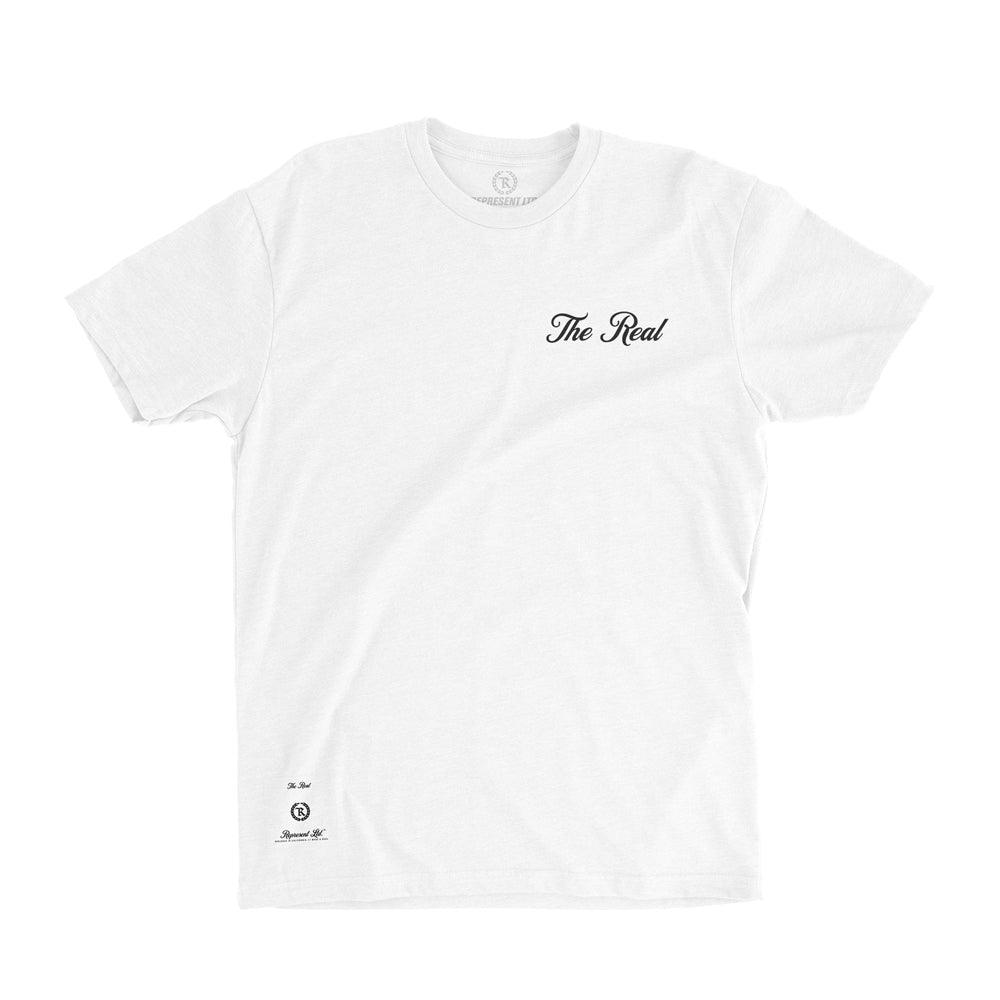 The Real Woven Patch Signature Tee [WHITE] - Represent Ltd.™