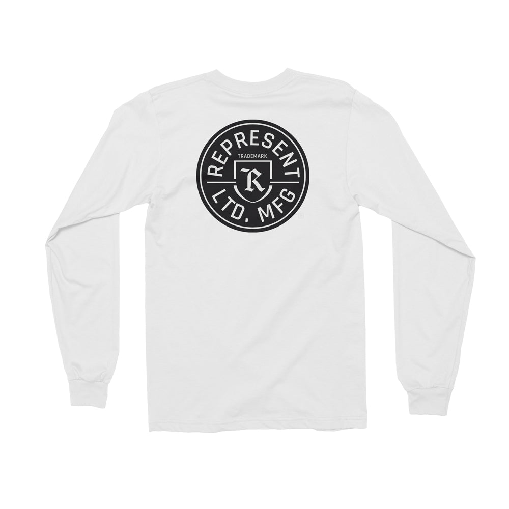 Mfg. Co. Sueded Long Sleeve Tee [WHITE]