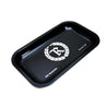 Roll Responsibly Rolling Tray 10.5" X 6.5" METAL TIN [BLACK / GOLD BOTTOM] COLLECTOR'S EDITION - Represent Ltd.™