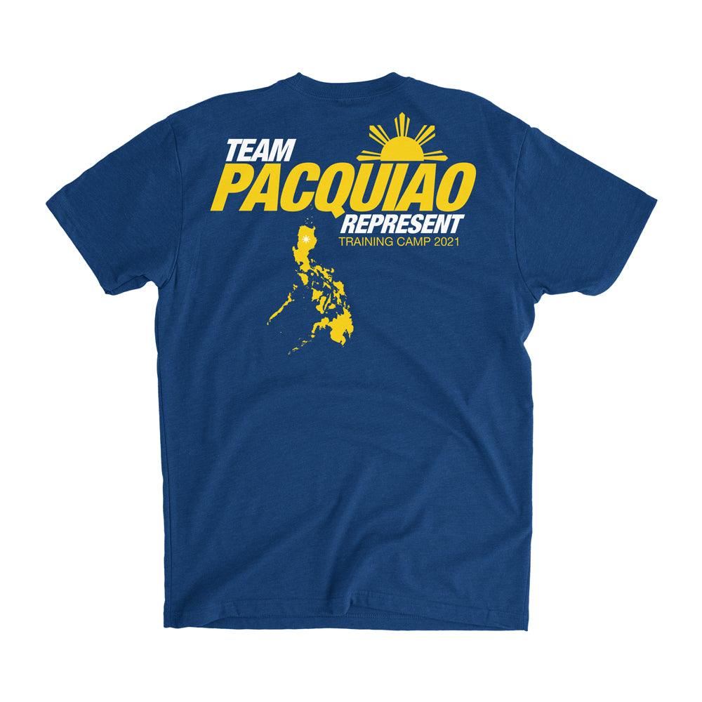 Manny Pacquiao 'Team Pacquiao' Official Training Camp Tee [BLUE X GOLD] LIMITED FIGHT CAMP EDITION - Represent Ltd.™