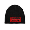 Nate Diaz Team Diaz 263 PVC Silicone Patch Short Beanie [BLACK] OFFICIAL UFC 263 EDITION - Represent Ltd.™