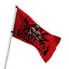 Nate Diaz Team Diaz 263 Pole Flag [BLACK] OFFICIAL UFC 263 FIGHT EDITION - Represent Ltd.™