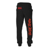 Nate Diaz Street Style 263 PVC Silicone Patch Premium Joggers [BLACK] OFFICIAL UFC 263 EDITION - Represent Ltd.™