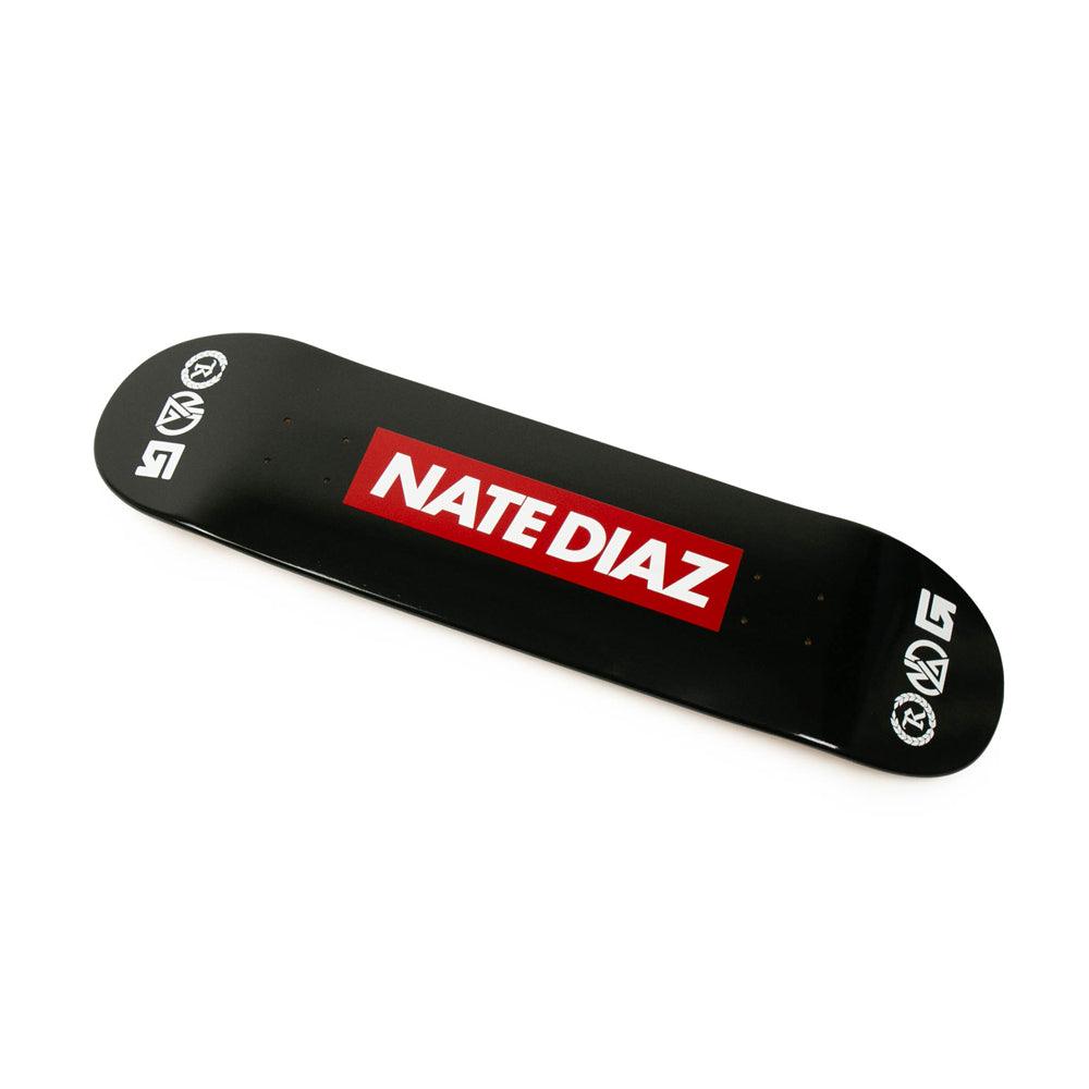 Nate Diaz Super Imposed UFC 279 Skateboard Deck [BLACK] LIMITED EDITION - Represent Ltd.™