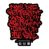 Nate Diaz Street Style 263 Weatherproof Bumper Sticker 4" x 4.5" Kiss-Cut [FULL COLOR] OFFICIAL UFC 263 EDITION - Represent Ltd.™