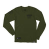 WAR DIAZ Camp Stockton Training Gear Long Sleeve Tee [ARMY GREEN] NATE DIAZ UFC 262 CAMP EDITION - Represent Ltd.™
