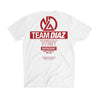 TEAM DIAZ Camp Stockton Training Gear Tee [WHITE X RED] NATE DIAZ UFC 262 CAMP EDITION - Represent Ltd.™