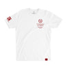 TEAM DIAZ Camp Stockton Training Gear Tee [WHITE X RED] NATE DIAZ UFC 262 CAMP EDITION - Represent Ltd.™