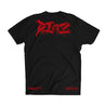 Nate Diaz 263 Fight Week PVC Silicone Patch Signature Tee [BLACK] OFFICIAL UFC 263 FIGHT EDITION - Represent Ltd.™